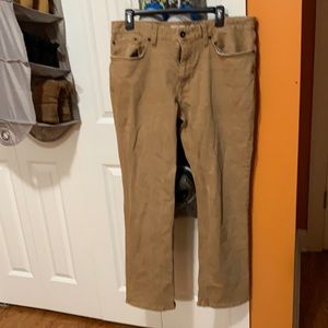 Khaki jeans straight 36/32